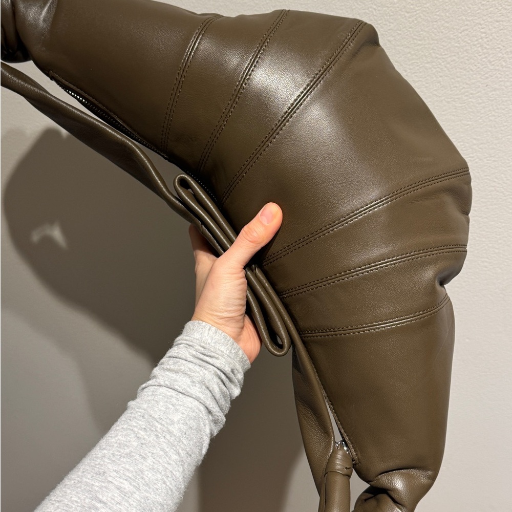 Lemaire Croissant Leather Bag in soft lambskin